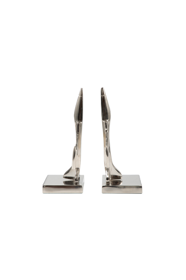 Silver Plane Bookend