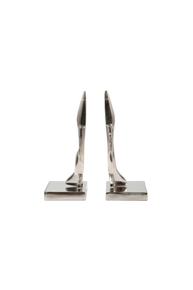 Silver Plane Bookend
