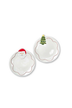Holiday Cheer Appetizer Plates