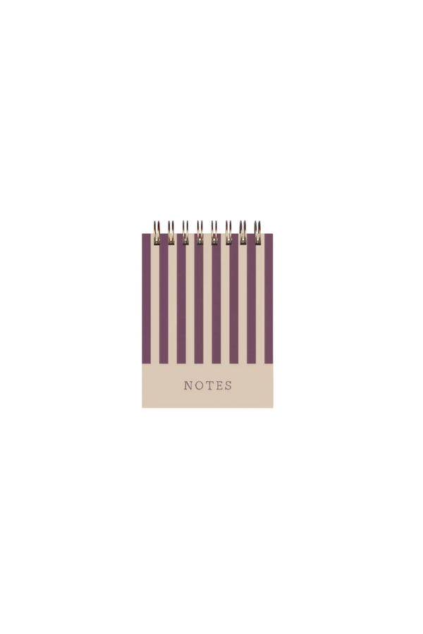 Note Stripe Mini Jotter