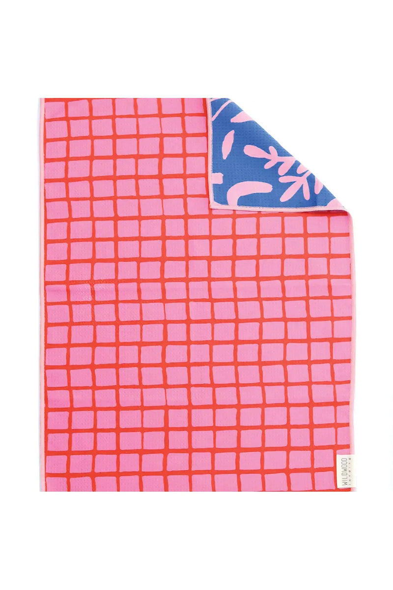 Double Sided Microfiber Hand Towel