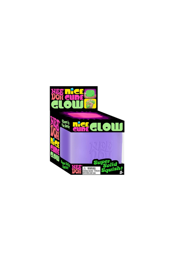 Nee Doh Glow Nice Cube