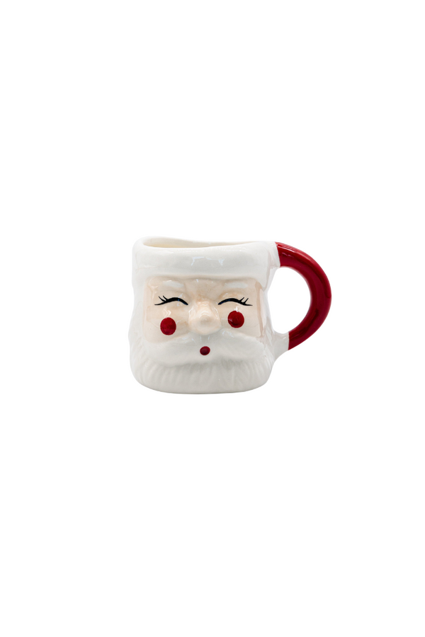 Hand Painted Santa Mug