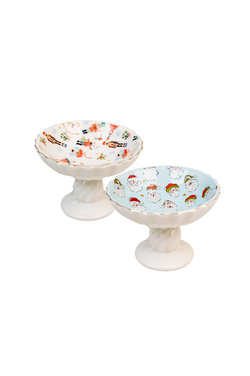 Holiday Candy Pedestal Dish