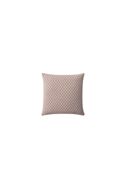 Brown & Ivory Woven Block Pillow