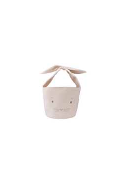 Bunny Basket - Pink + Cream