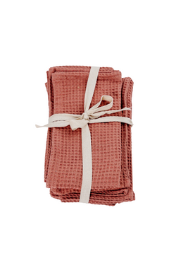 Brick Waffle Linen Cotton Napkins - FINAL SALE