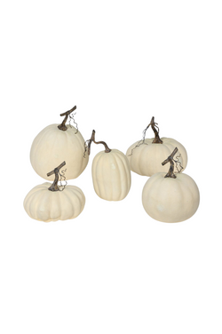 Full Moon Pumpkin Decor