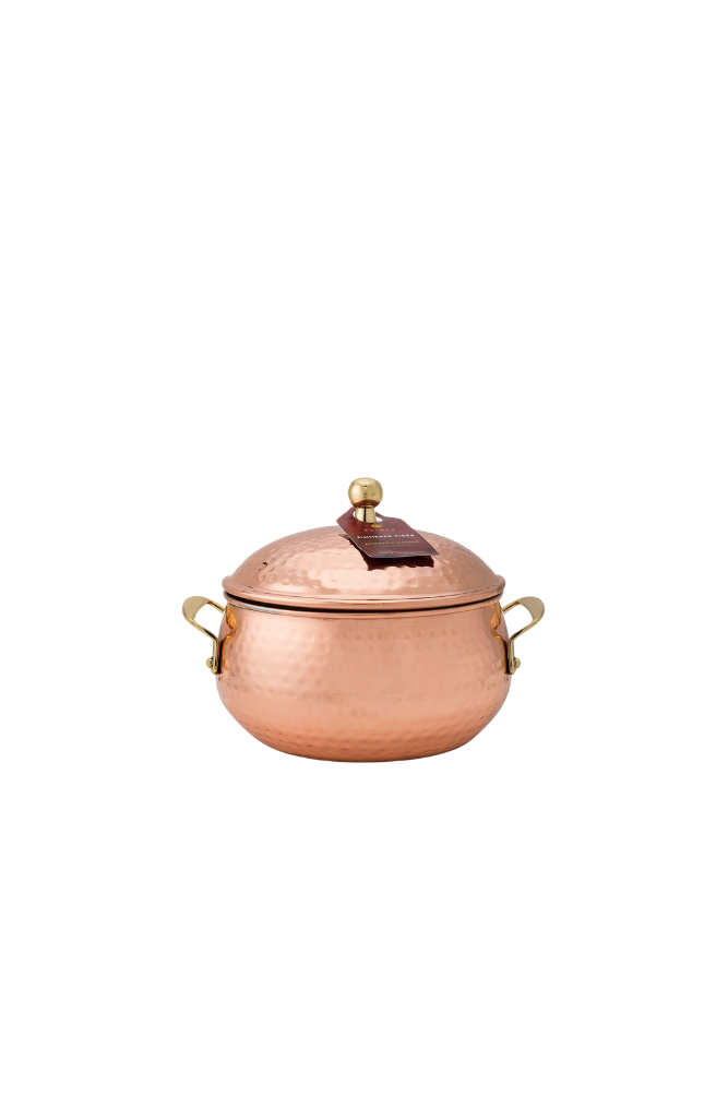 Simmered Cider Copper Pot Candle