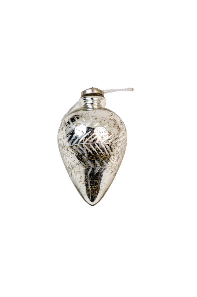 Silver Finial Ornament