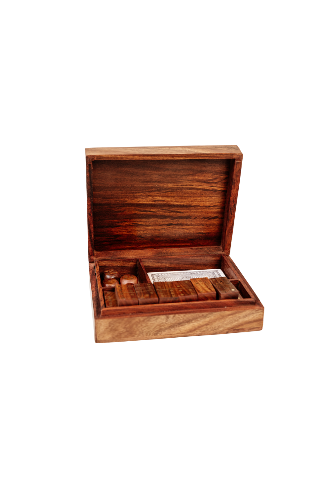 Wood Box Game Set