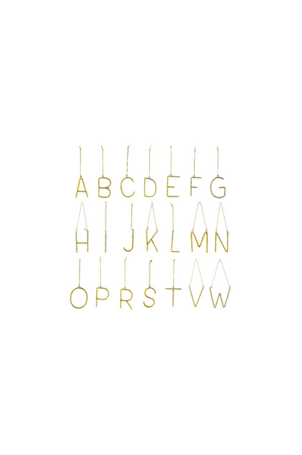 Alphabet Ornament