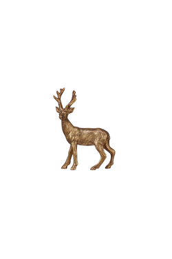 Gold Deer Figure