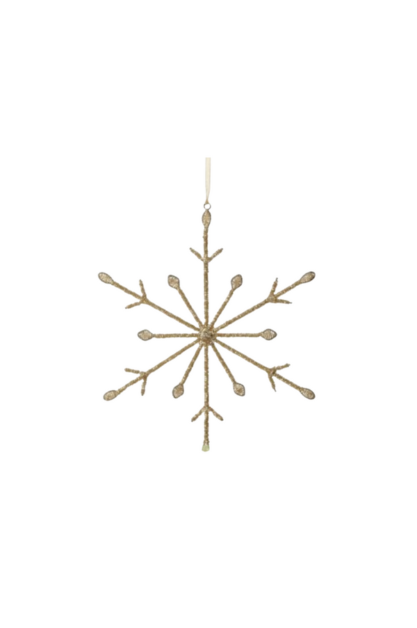 Jeweled Snowflake Ornament