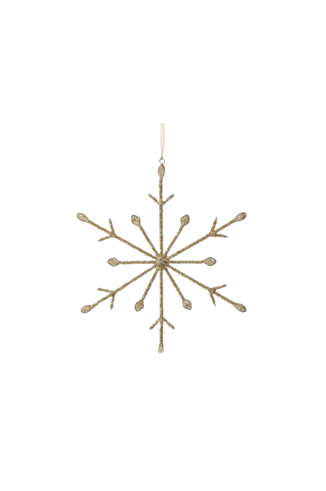 Jeweled Snowflake Ornament