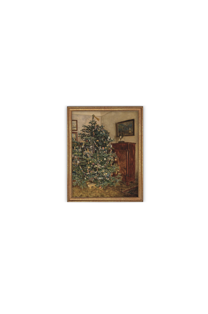 Vintage Home For The Holidays Art