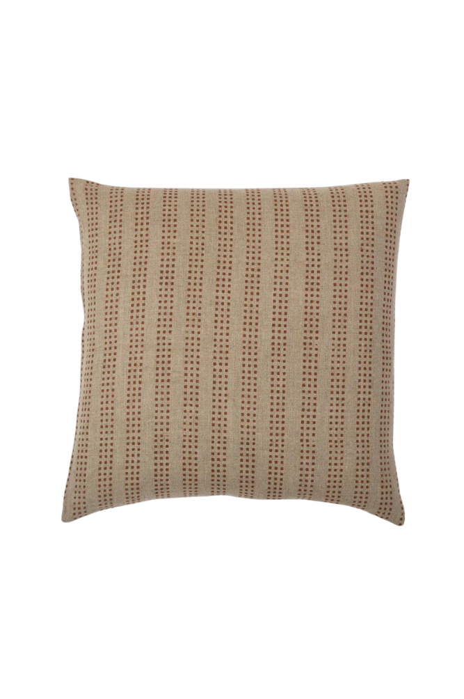 Saffron Ripples Pillow