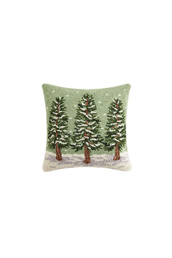 Winter Trees Hook Pillow