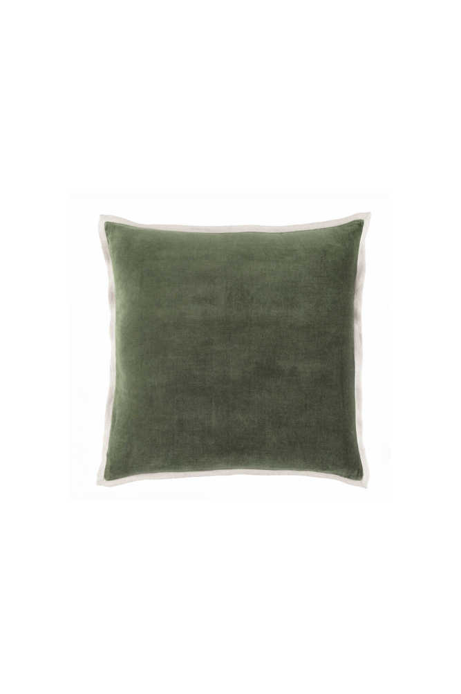 Gehry Velvet & Linen Pillow - MULTIPLE COLORS