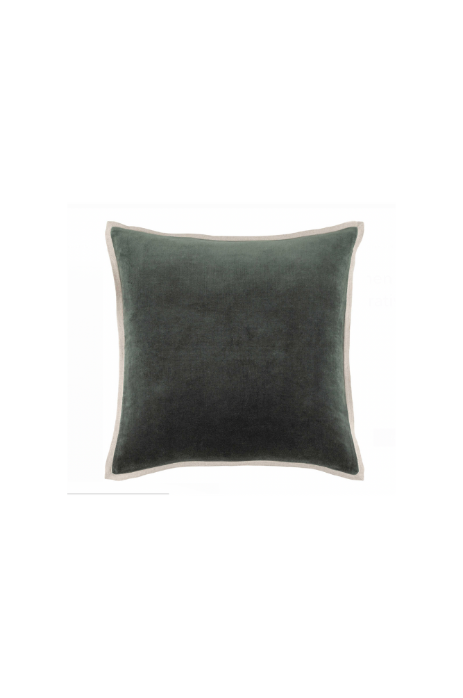 Gehry Velvet & Linen Pillow - MULTIPLE COLORS