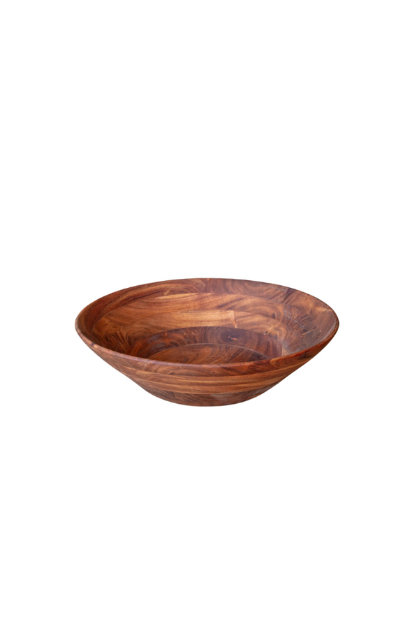 Large Wooden Serving Bowl