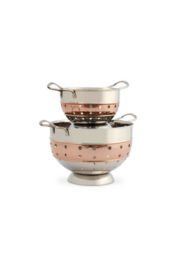 Stainless Steel & Copper Colander