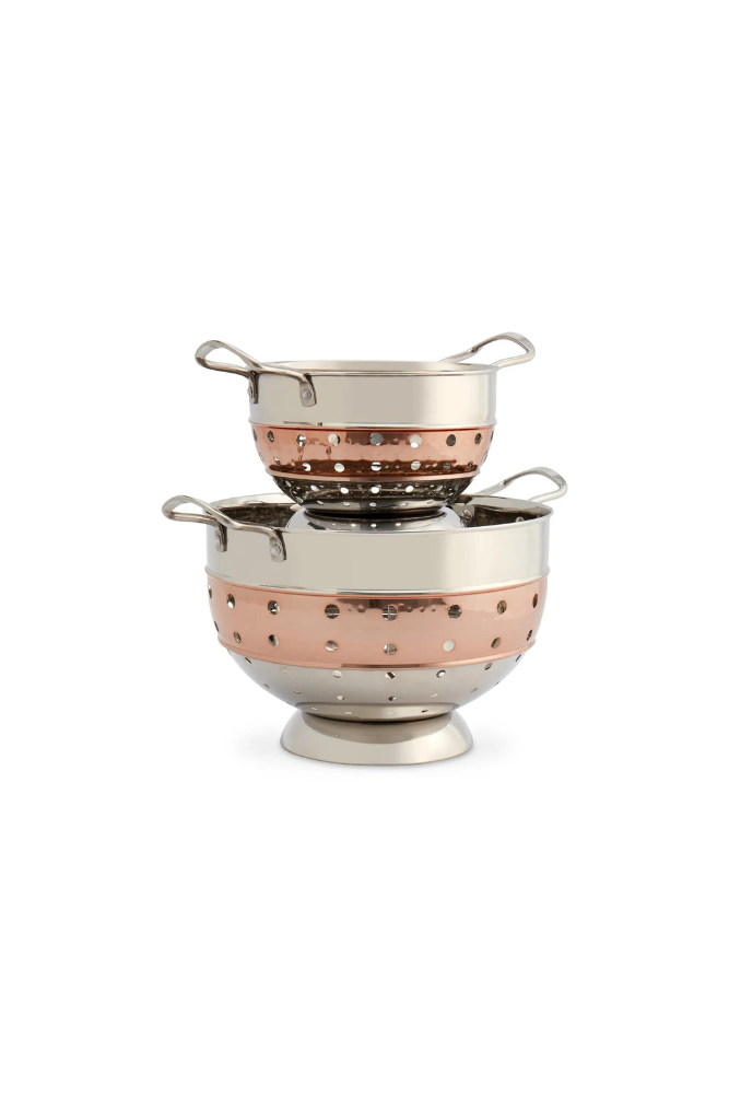 Stainless Steel & Copper Colander