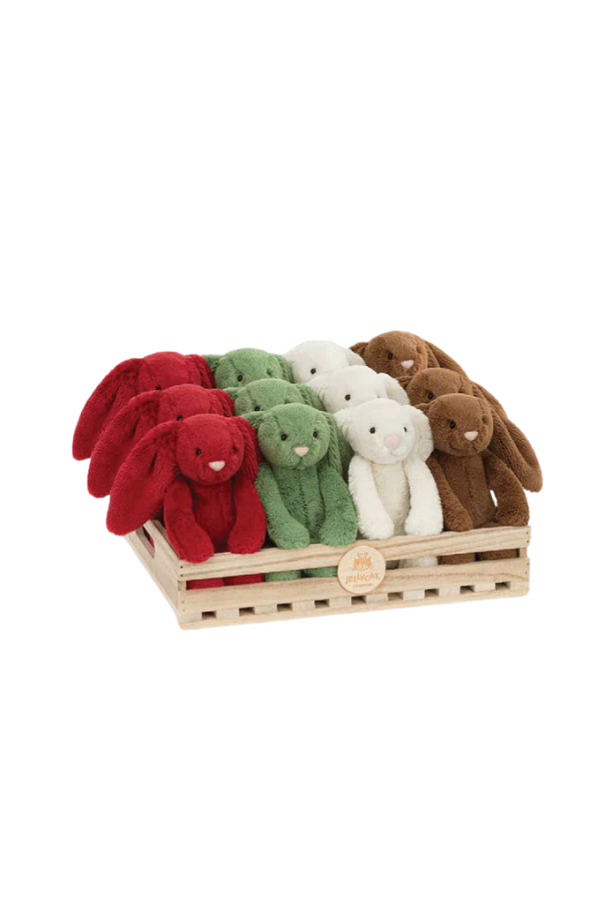 Bashful Christmas Bunny by Jellycat