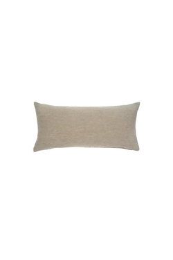 Lina Linen Chambray Lumbar Pillow