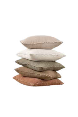 Lina Linen Pillow - MULTIPLE COLORS