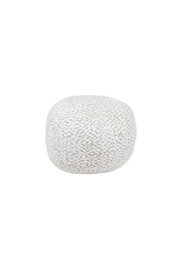 Marin Ivory Round 12" Pillow