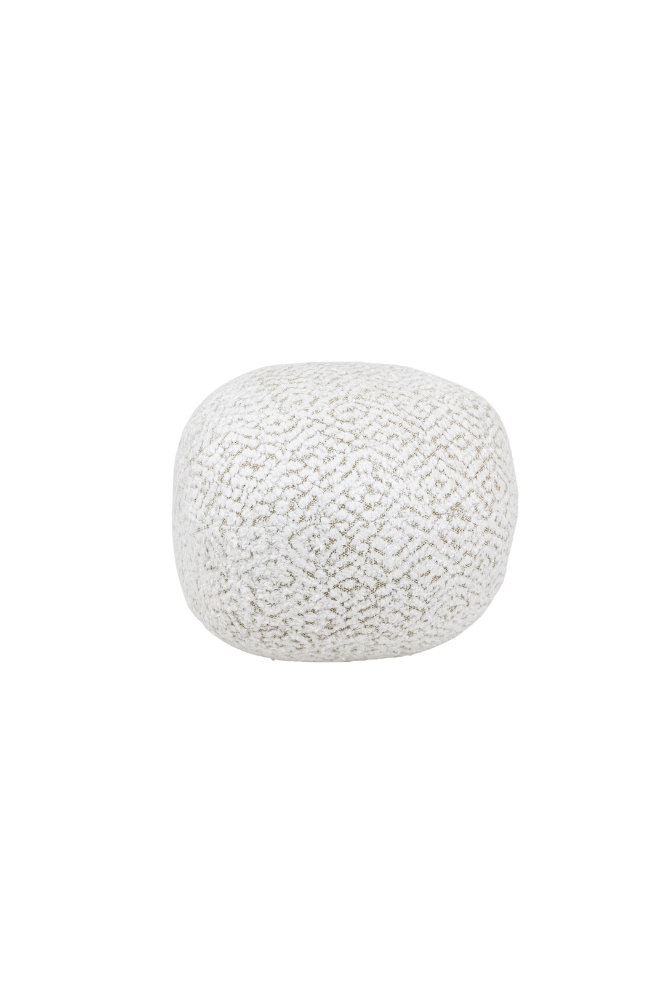 Marin Ivory Round 12" Pillow