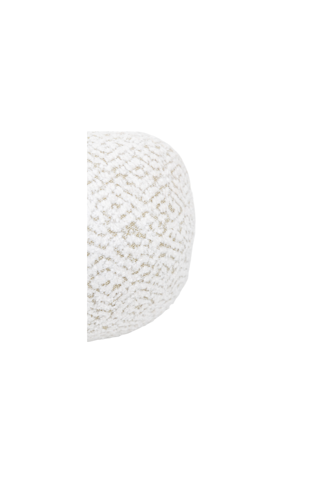 Marin Ivory Round 12" Pillow