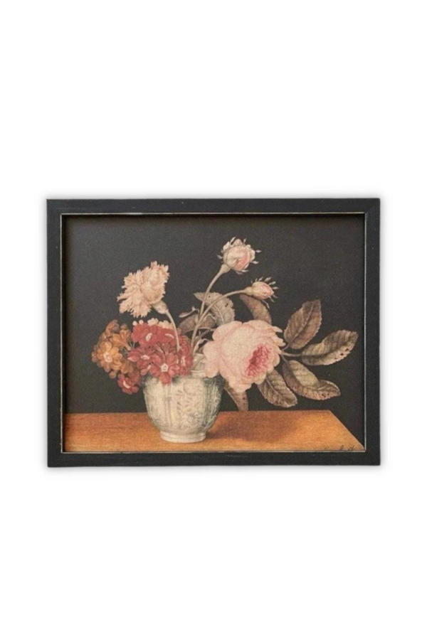 Vintage Floral Arrangement Art