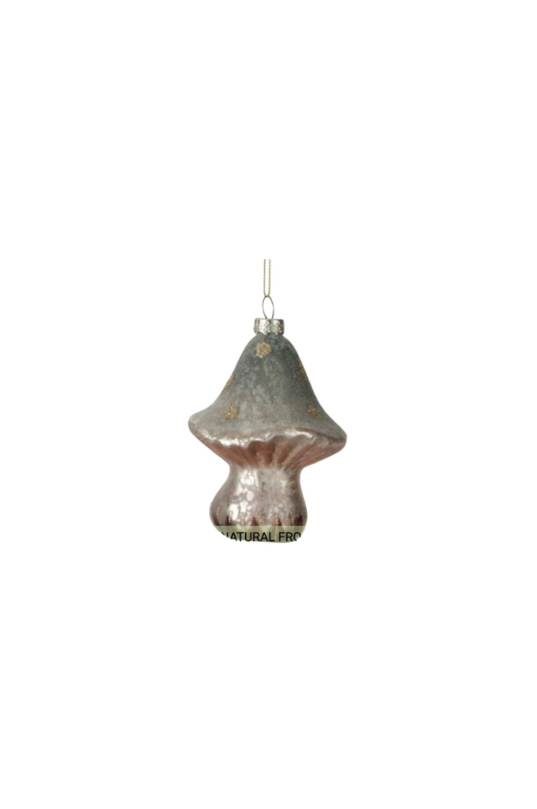 Winter Mushroom Ornament