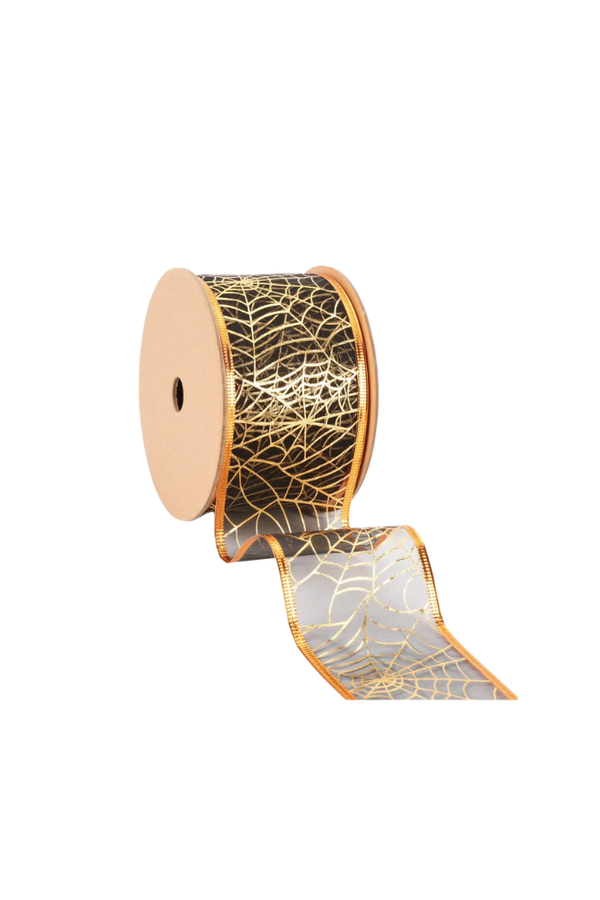Foil Spider Web Ribbon