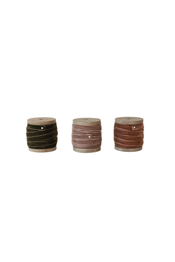 Velvet Ribbon on Spool