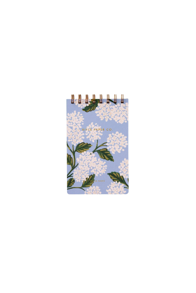 Hydrangea Small Top Spiral Notebook