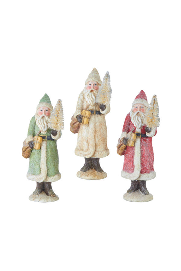 Glittered Santa