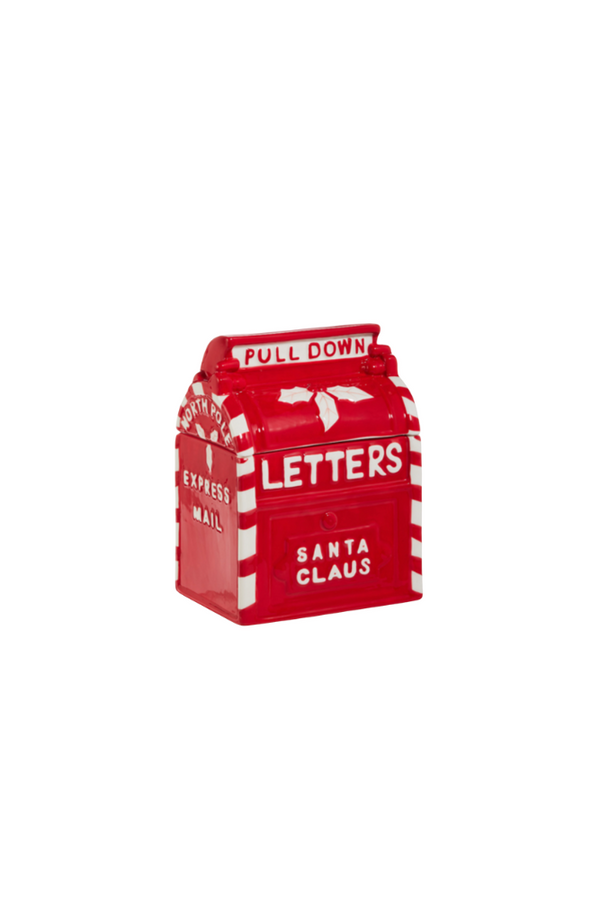 Santa's Mail Box Cookie Jar