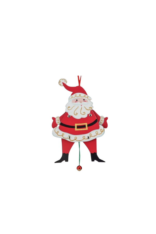 Santa Pull Ornament