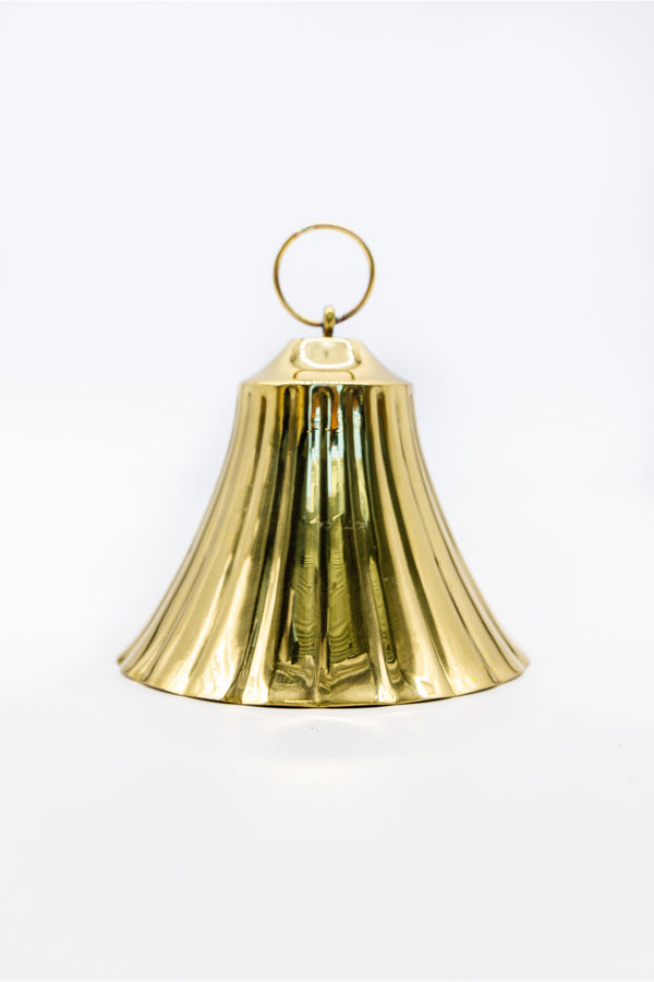 Scalloped Brass Bell