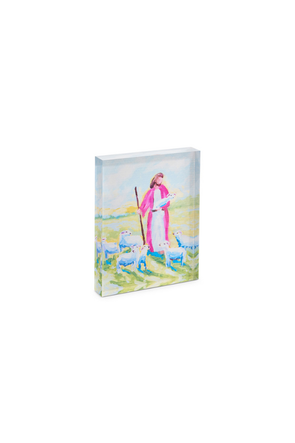 Good Shepherd Acrylic Block Art