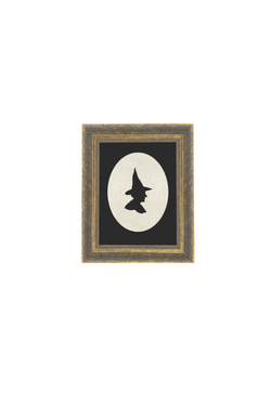 Witch Silhouette Art