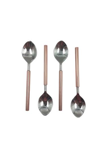 Silver & Copper Tail Serving Utensil