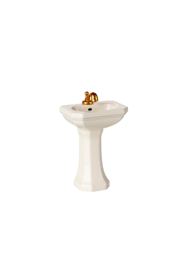 Bathroom Sink, Off White - Maileg