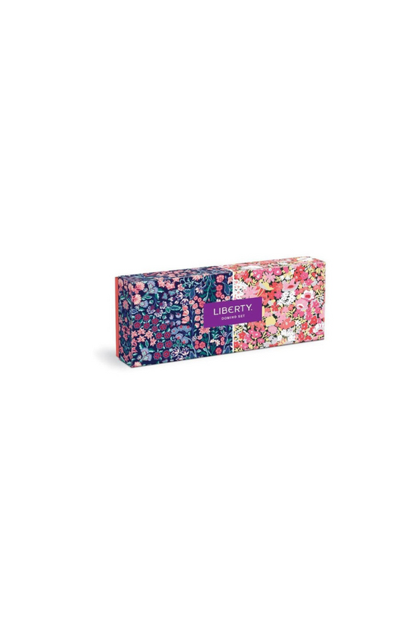 Liberty Floral Wood Domino Set