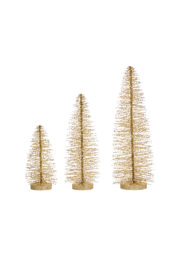 Snowy Gold Trees