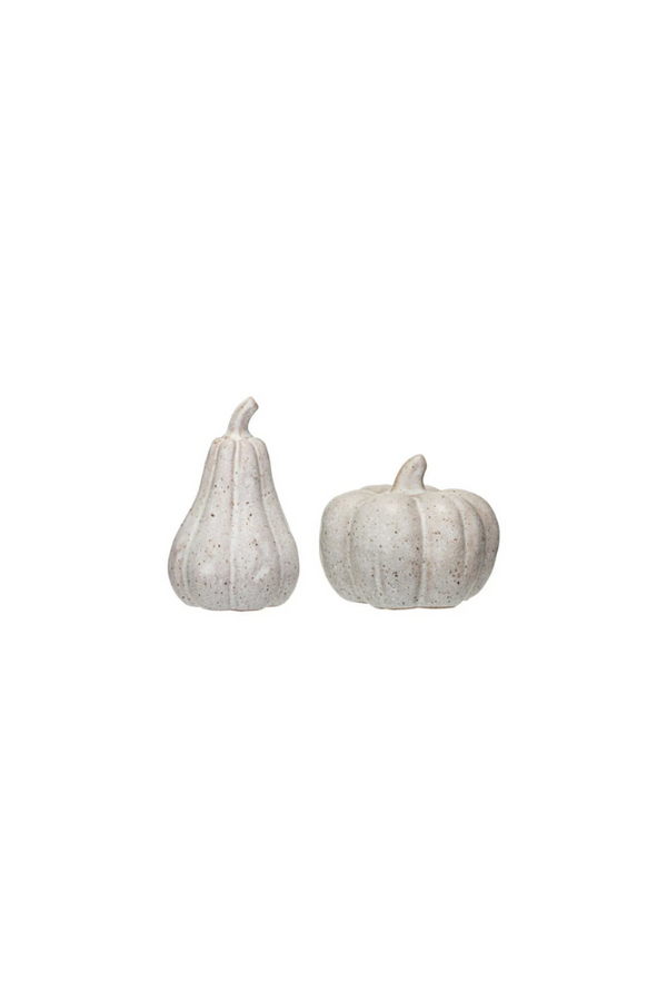 Small Stoneware Pumpkins