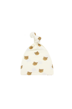 Top Knot Baby Hat - Multi